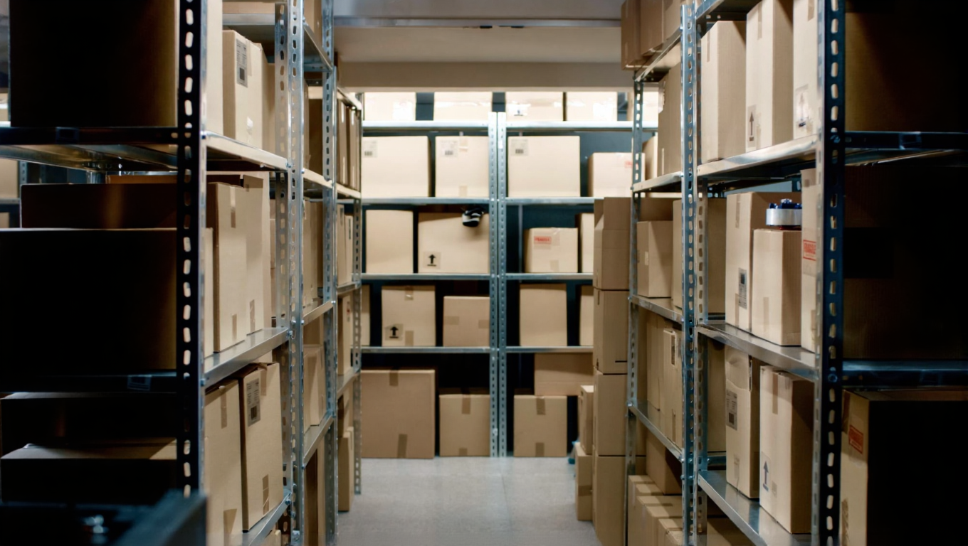 Industrial warehouse shelving in Los Angeles